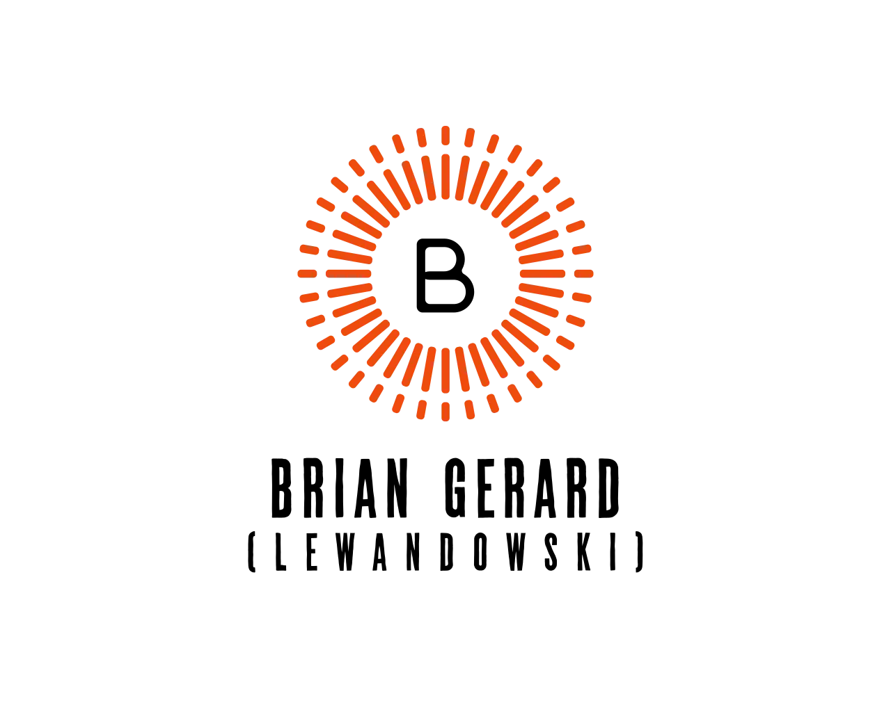 Brian Gerard (Lewandowski) logo for website