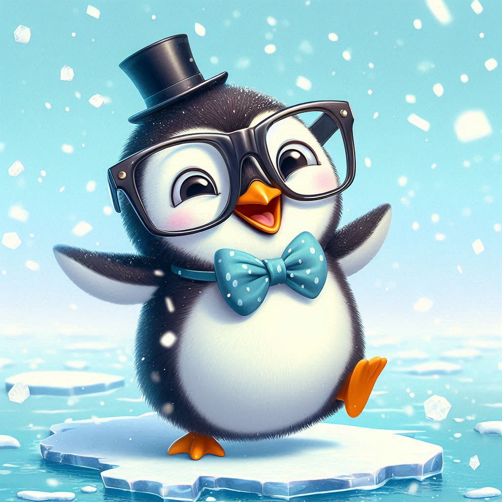 Evil penguin