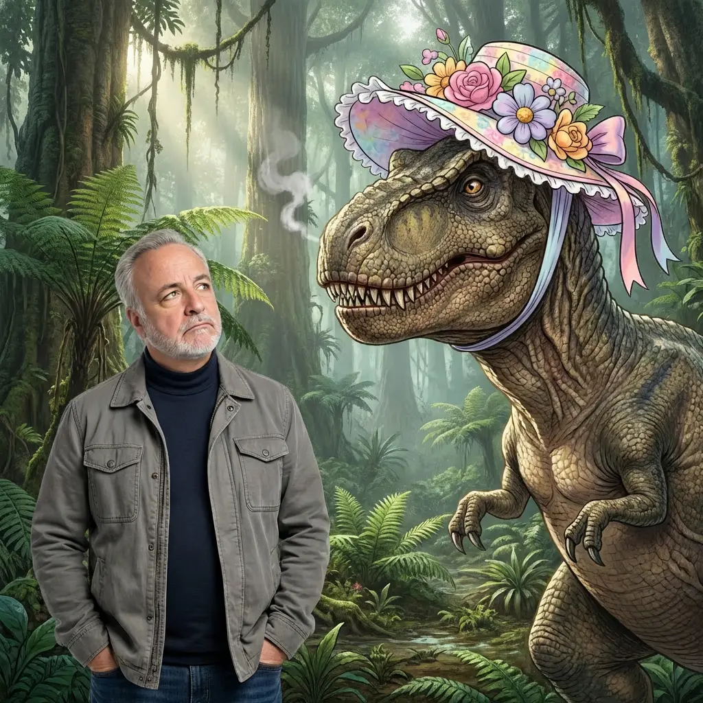 Brian knows that t-rex humor is under-rated.