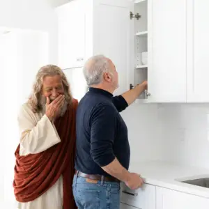 When God closes a door, he giggles at Brian.