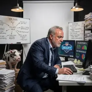 Brian does a mock draft parody.