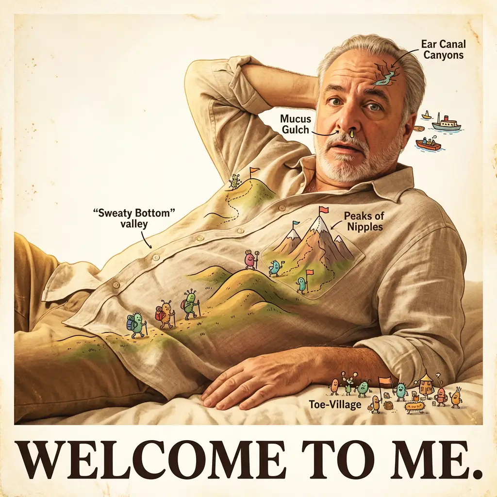 body bacteria travel guide to Brian